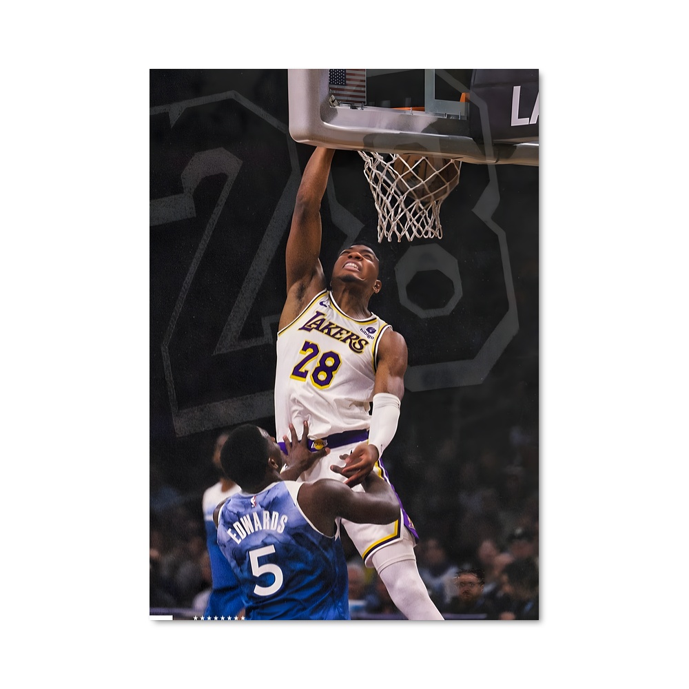 Poster Dunk de Rui – affiche Basketball
